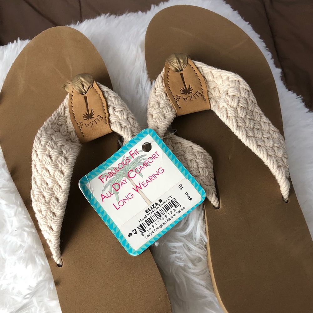 Eliza B flip flops